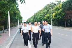 市國資委黨委書記王濤一行到公司調研指導